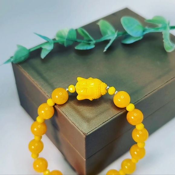 Turquoise Buddha bracelet - Picture 3 of 4